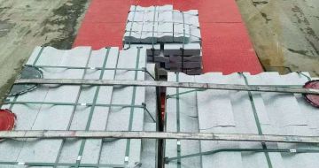 厦门 芝麻白仿形加直形路沿石出货日常