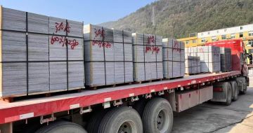 厦门 芝麻灰地铺石出货日常