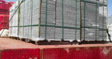 厦门 芝麻白火烧规格板地铺石300*600/600*600