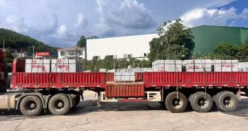 厦门 芝麻灰花岗岩地铺石出货日常