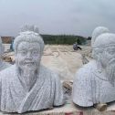 厦门 白麻花岗岩石材人物立体雕刻