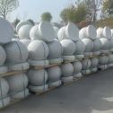 厦门 白麻花岗岩石材圆球，石球，挡车球，隔离球，景观石球，风水球等