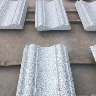 厦门 白麻花岗岩光面别墅线条