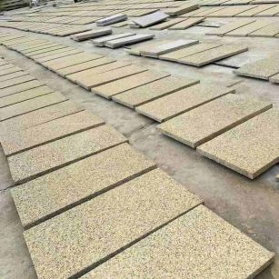 厦门 黄金麻荔枝地铺石面排板