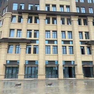 厦门 黄金麻花岗岩荔枝面小区外墙干挂