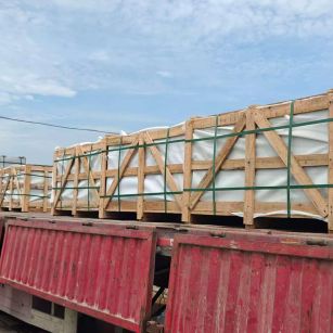 厦门 芝麻白花岗岩地铺石出口专车-泰国游