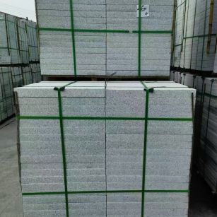 厦门 芝麻白火烧，园林广场市政工程地铺石，1.8~5.0厚均有现货