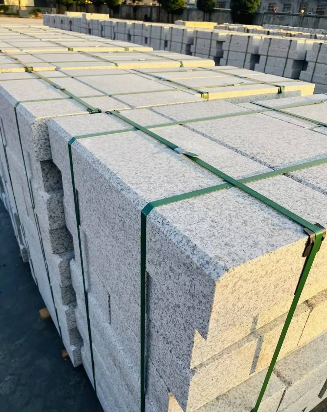 厦门 白麻花岗岩路沿石，马路牙子，路缘石，平石，立缘石等