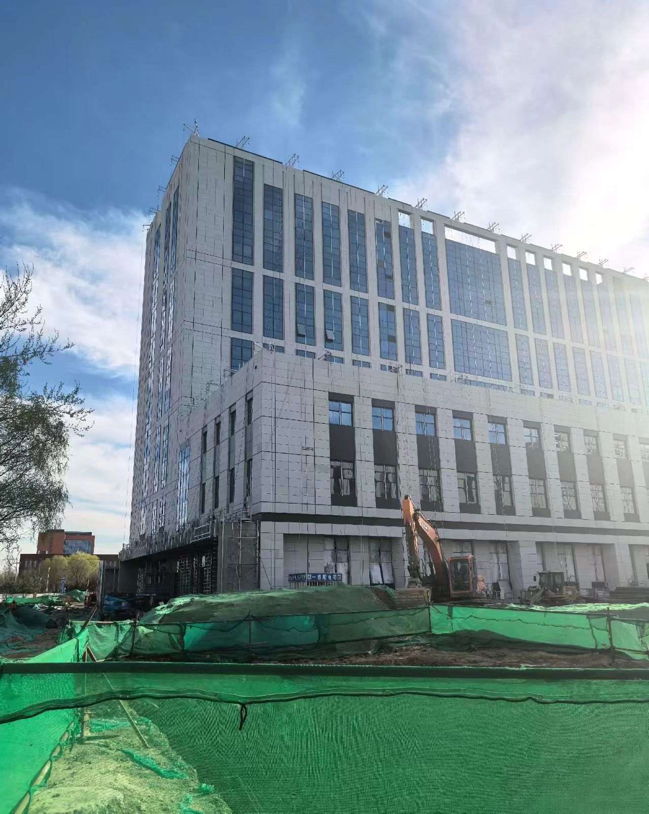 厦门 白麻花岗岩石材外墙干挂