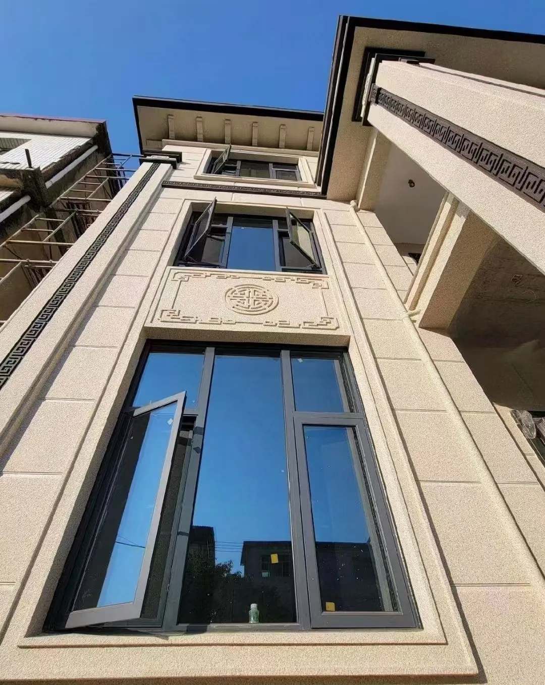 厦门 黄金麻荔枝面别墅外墙干挂效果展示